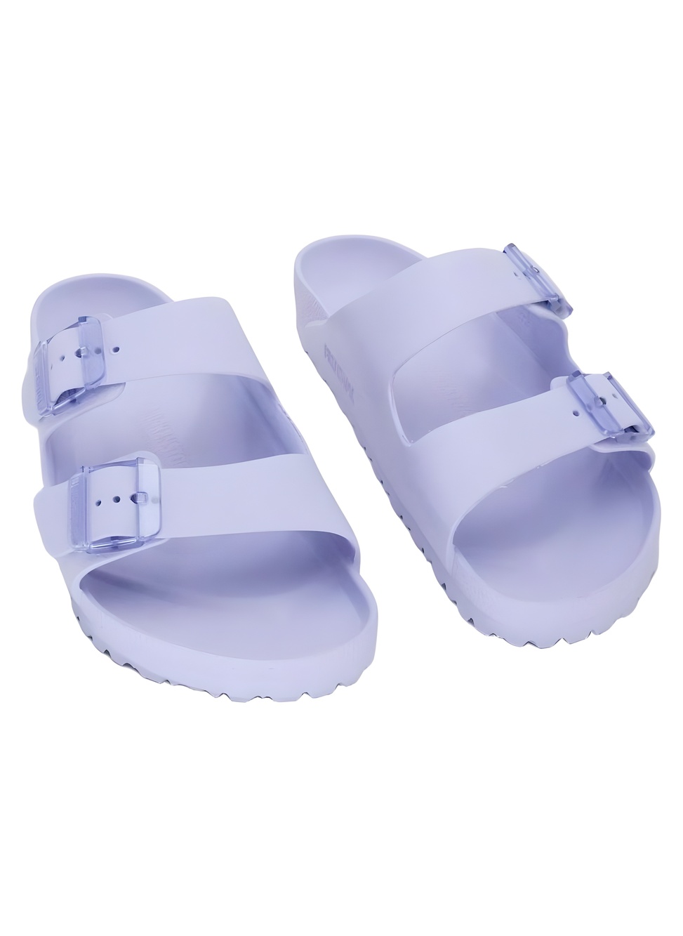 Birkenstock Arizona Stealth Buckle EVA Purple Fog Sandals Size 10N